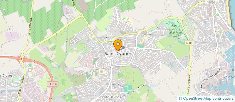 localisation de l'entreprise MONSIEUR LIONEL CARRARA à SAINT-CYPRIEN