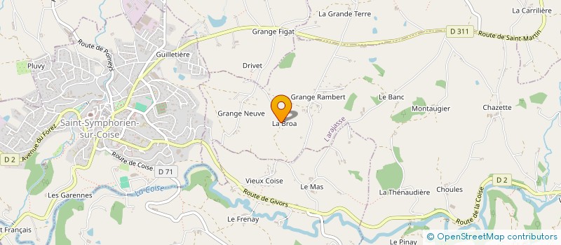 localisation de l'entreprise MONSIEUR LIONEL CARRION à LARAJASSE