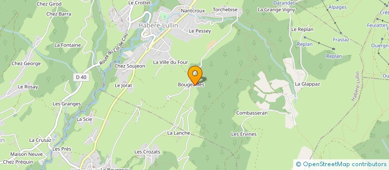 localisation de l'entreprise MONSIEUR LIONEL CARUANA  HABERE-LULLIN