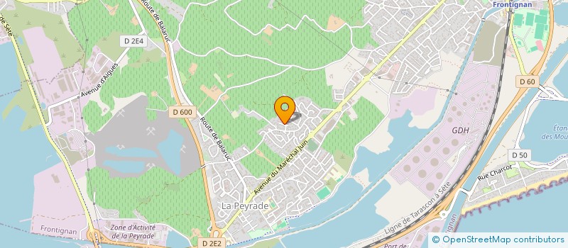 localisation de l'entreprise MONSIEUR LIONEL CASANO à FRONTIGNAN