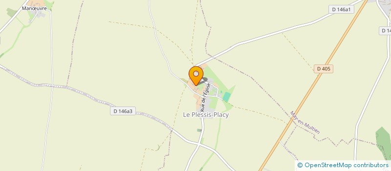 localisation de l'entreprise MONSIEUR LIONEL CHAMPION  LE PLESSIS-PLACY