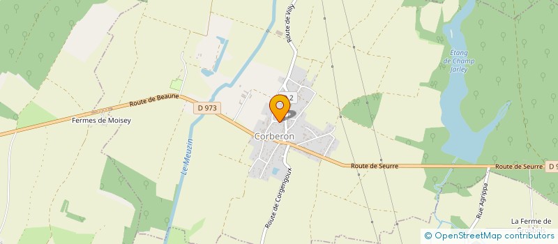 localisation de l'entreprise MONSIEUR LIONEL CHAPUIS  LECHATELET