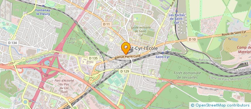 localisation de l'entreprise MONSIEUR LIONEL CHARABIE à SAINT-CYR-L'ECOLE