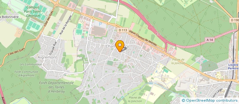 localisation de l'entreprise MONSIEUR LIONEL CHATILLON  CHAMBOURCY