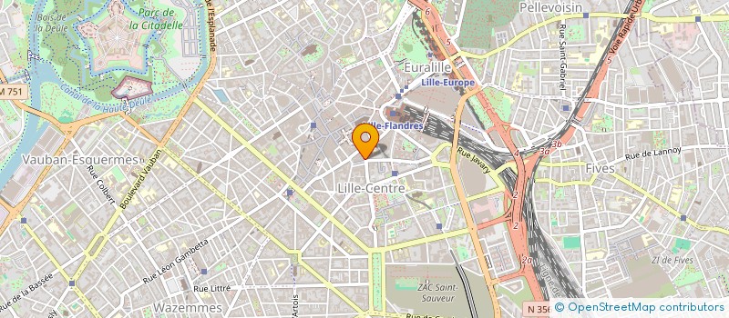 localisation de l'entreprise MONSIEUR LIONEL CHEROT  LILLE