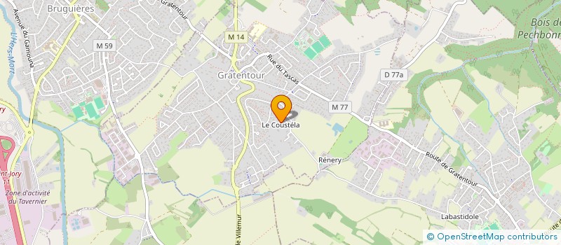 localisation de l'entreprise MONSIEUR LIONEL CHEVAL  GRATENTOUR