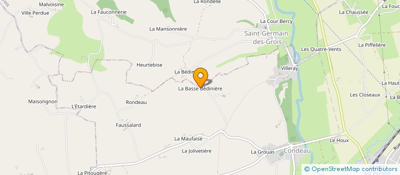 localisation de l'entreprise MONSIEUR LIONEL CHEVEREAU à SABLONS-SUR-HUISNE