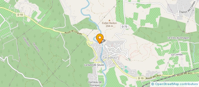 localisation de l'entreprise MONSIEUR LIONEL CIAMPI  TARADEAU