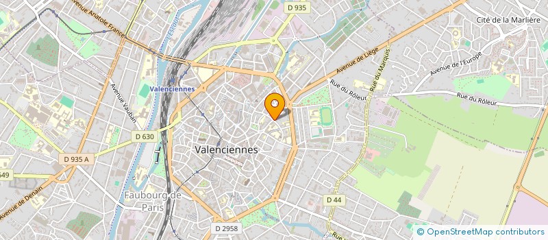 localisation de l'entreprise MONSIEUR LIONEL CLEMENCEAU  VALENCIENNES