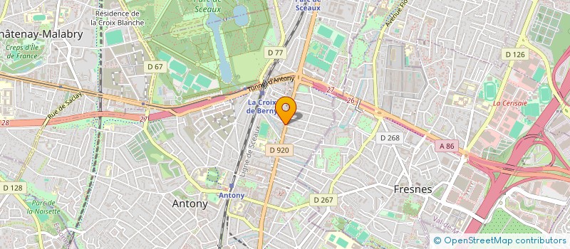 localisation de l'entreprise MONSIEUR LIONEL CLERC à ANTONY