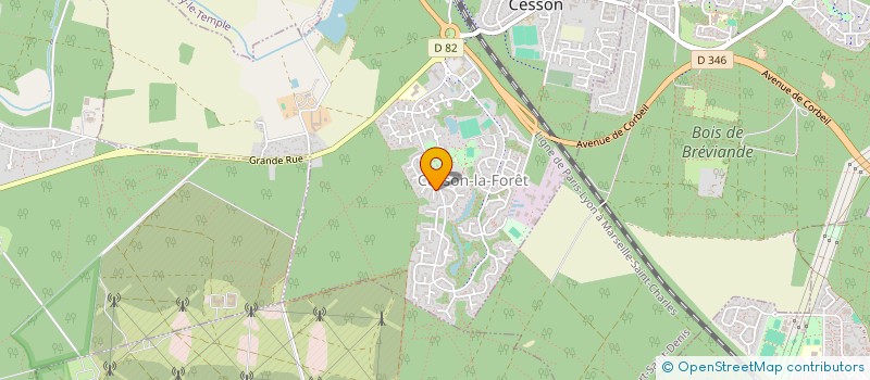 localisation de l'entreprise MONSIEUR LIONEL CLERCQ  CESSON