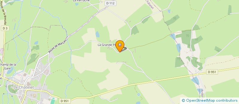 localisation de l'entreprise MONSIEUR LIONEL CNOCKAERT  LE CHATELET