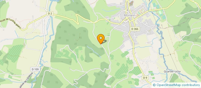 localisation de l'entreprise MONSIEUR LIONEL COIGDARENS  MONEIN