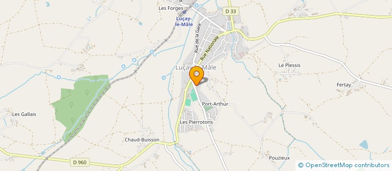 localisation de l'entreprise MONSIEUR LIONEL COLIN à LUCAY-LE-MALE