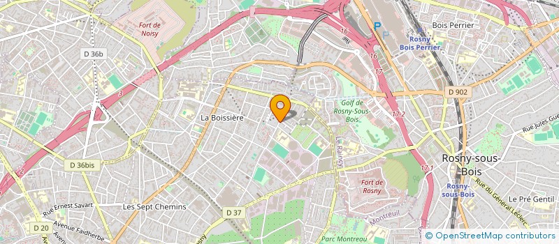 localisation de l'entreprise MONSIEUR LIONEL COLLETTE à MONTREUIL