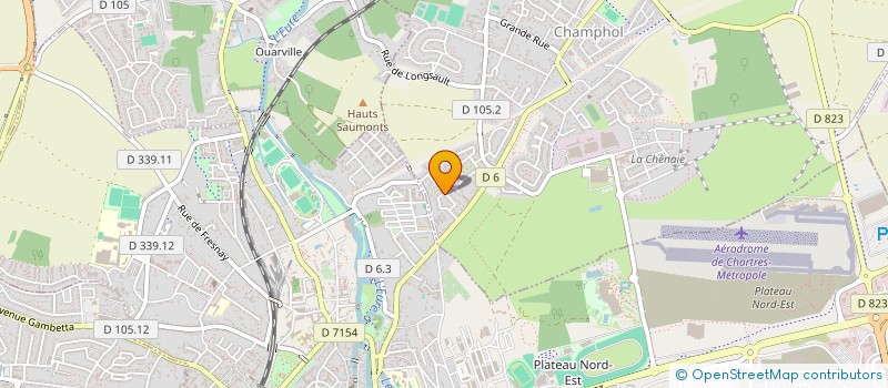 localisation de l'entreprise MONSIEUR LIONEL COMMISSAIRE à CHAMPHOL