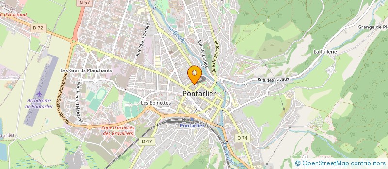 localisation de l'entreprise MONSIEUR LIONEL COMPAGNON à PONTARLIER