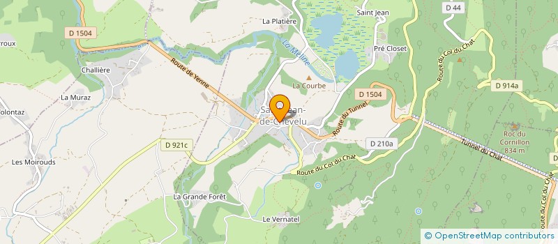 localisation de l'entreprise MONSIEUR LIONEL COMPASSI à SAINT-JEAN-DE-CHEVELU