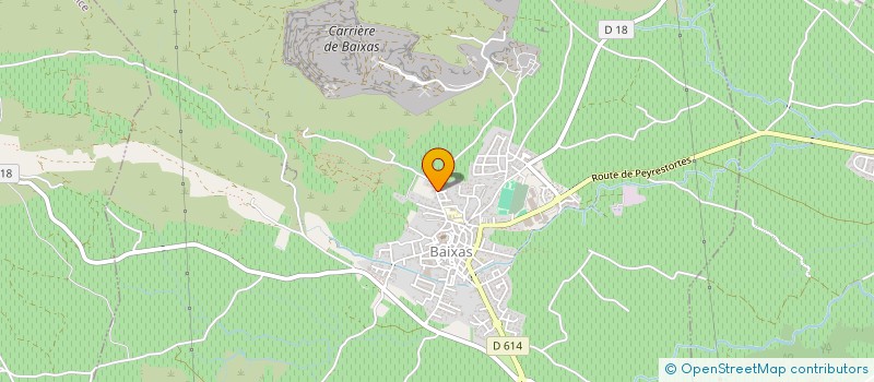 localisation de l'entreprise MONSIEUR LIONEL CONDORET  BAIXAS