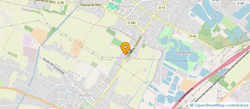 localisation de l'entreprise MONSIEUR LIONEL CONTRASTIN  SEYSSES