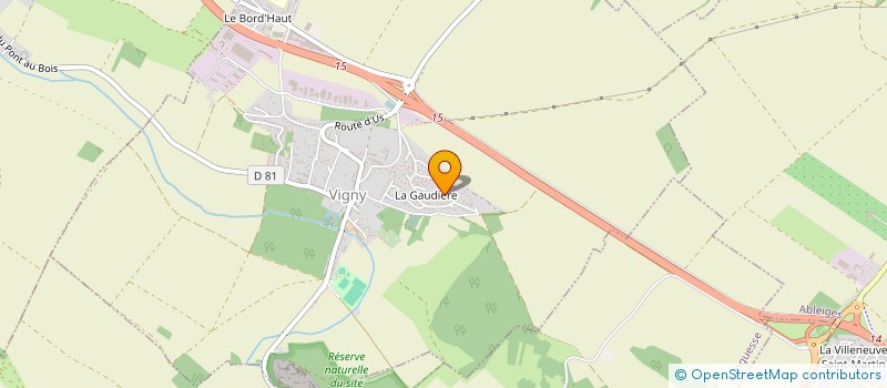 localisation de l'entreprise MONSIEUR LIONEL COQ  VIGNY