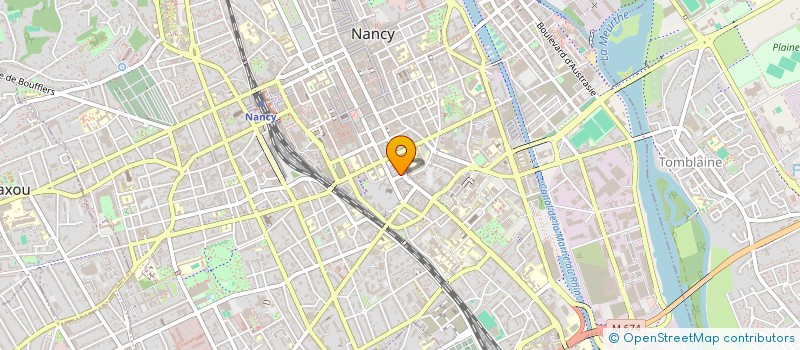 localisation de l'entreprise MONSIEUR LIONEL COURCHINOUX  NANCY