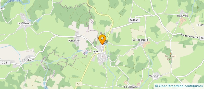 localisation de l'entreprise MONSIEUR LIONEL COUSSEIROUX à FURSAC