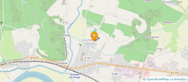 localisation de l'entreprise MONSIEUR LIONEL CRIADO  GIRONDE-SUR-DROPT