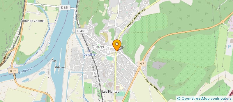 localisation de l'entreprise MONSIEUR LIONEL CROISSANT à CAMARET-SUR-AIGUES