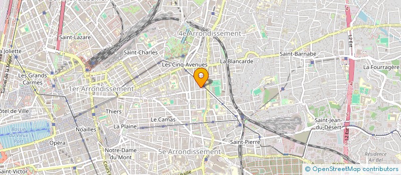 localisation de l'entreprise MONSIEUR LIONEL CUCCHI à MARSEILLE