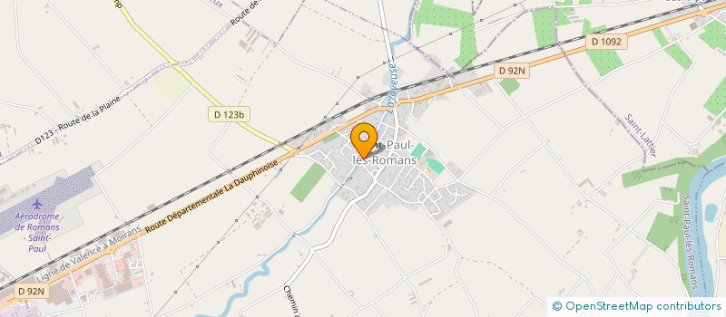 localisation de l'entreprise MONSIEUR LIONEL DAMO  SAINT-PAUL-LES-ROMANS