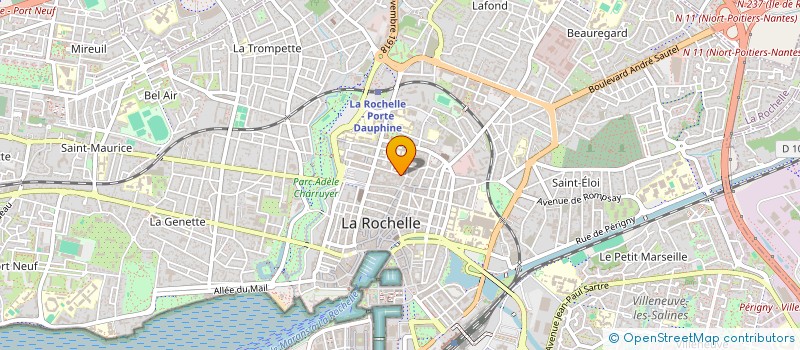 localisation de l'entreprise MONSIEUR LIONEL DAULY  LA ROCHELLE