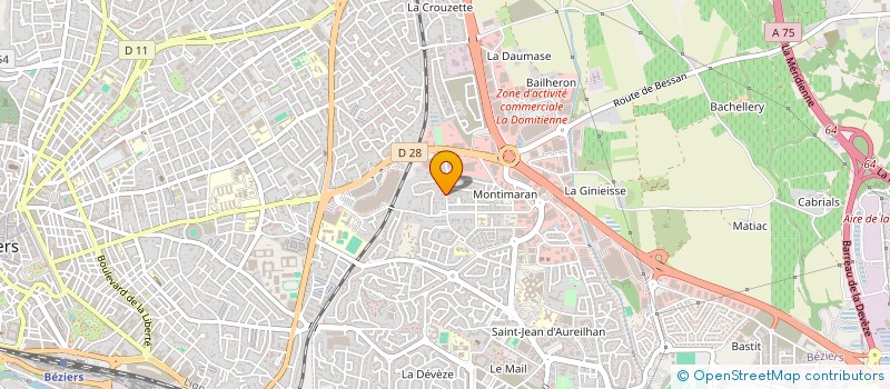 localisation de l'entreprise MONSIEUR LIONEL DE HARO  BEZIERS