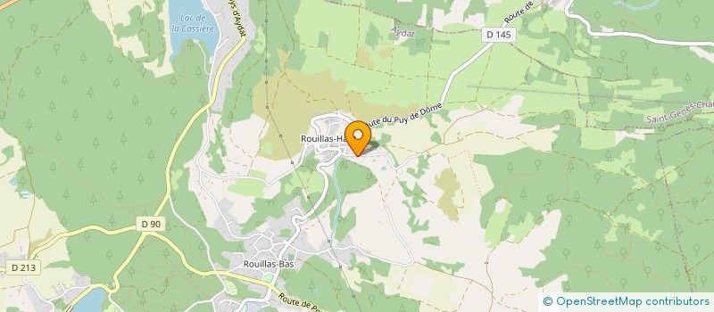 localisation de l'entreprise MONSIEUR LIONEL DE SOUSA  AYDAT