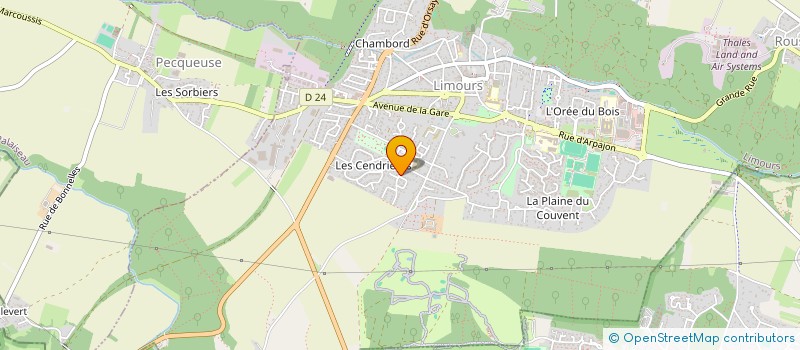 localisation de l'entreprise MONSIEUR LIONEL DECHASEAUX à LIMOURS