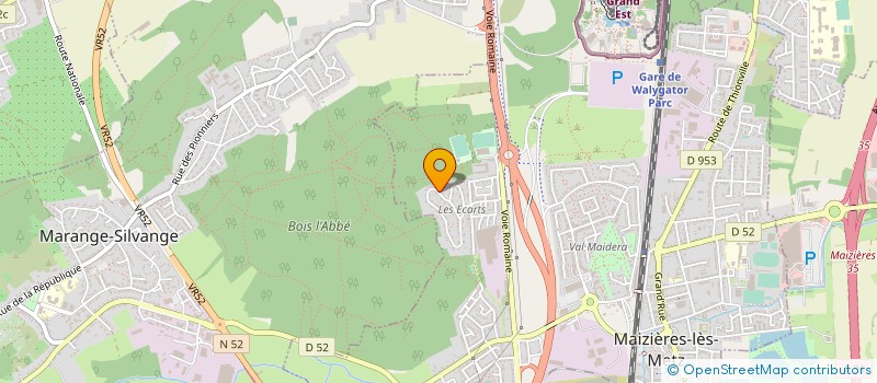 localisation de l'entreprise MONSIEUR LIONEL DECK  MAIZIERES-LES-METZ