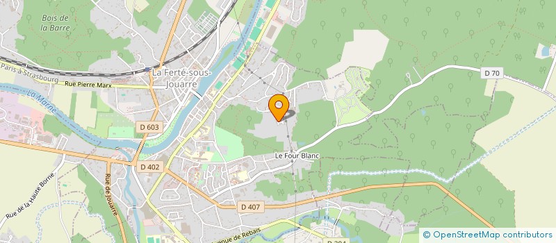 localisation de l'entreprise MONSIEUR LIONEL DECLEVE à LA FERTE-SOUS-JOUARRE