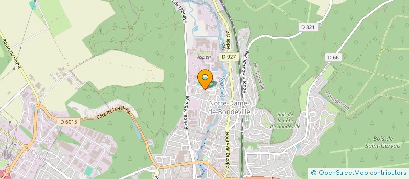 localisation de l'entreprise MONSIEUR LIONEL DELACROIX  NOTRE-DAME-DE-BONDEVILLE