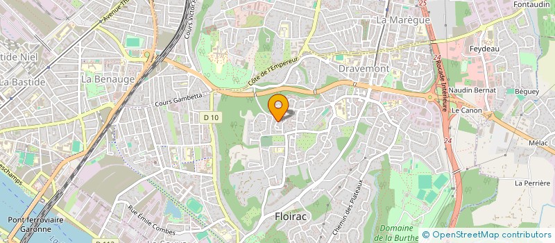 localisation de l'entreprise MONSIEUR LIONEL DELAIRE  FLOIRAC