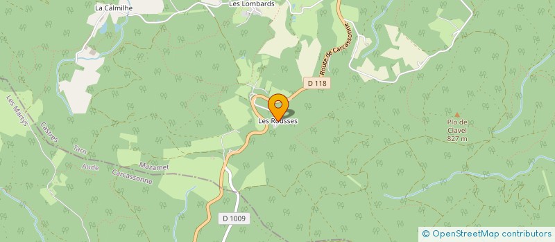 localisation de l'entreprise MONSIEUR LIONEL DELERIS  MAZAMET