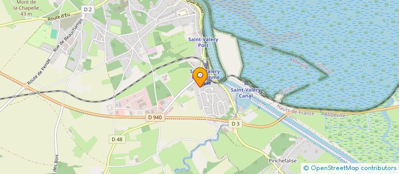 localisation de l'entreprise MONSIEUR LIONEL DELOISON à SAINT-VALERY-SUR-SOMME