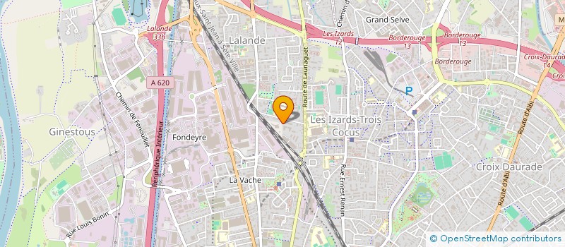 localisation de l'entreprise MONSIEUR LIONEL DELPECH  TOULOUSE