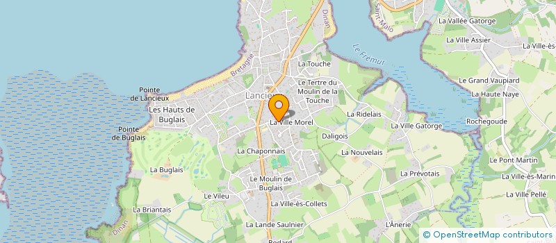 localisation de l'entreprise MONSIEUR LIONEL DENIS  LANCIEUX