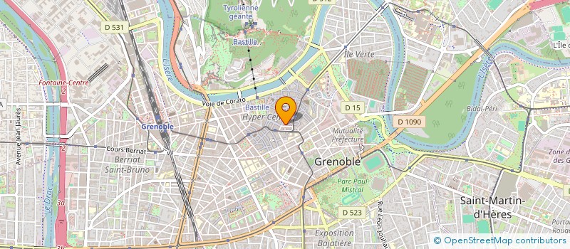 localisation de l'entreprise MONSIEUR LIONEL DENTANT à GRENOBLE