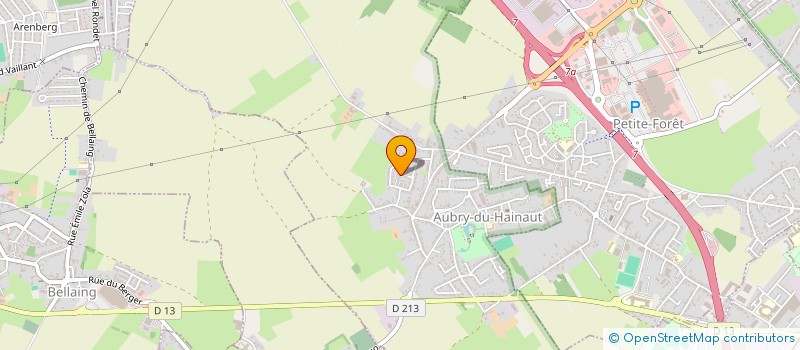 localisation de l'entreprise MONSIEUR LIONEL DEPIS  AUBRY-DU-HAINAUT