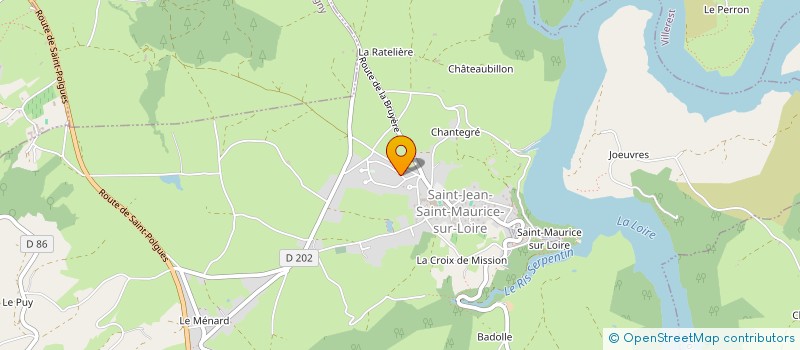 localisation de l'entreprise MONSIEUR LIONEL DESMARTHON  SAINT-JEAN-SAINT-MAURICE-SUR-LOIRE