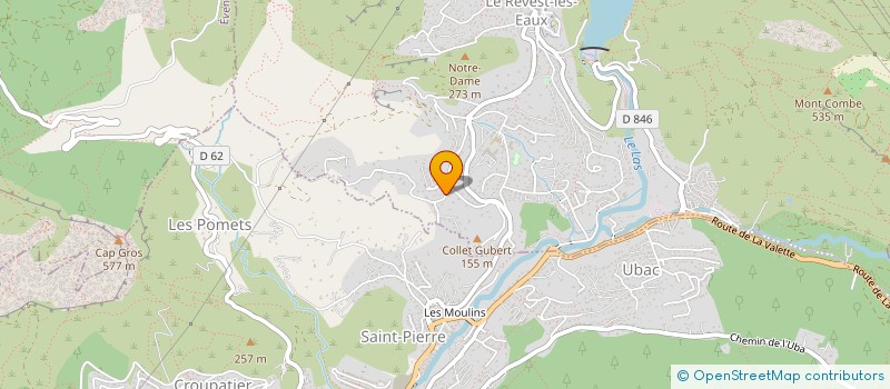 localisation de l'entreprise MONSIEUR LIONEL DESROYS  LE REVEST-LES-EAUX