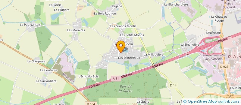 localisation de l'entreprise MONSIEUR LIONEL DESVERGNES  MESANGER