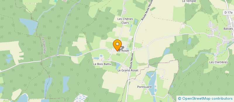 localisation de l'entreprise MONSIEUR LIONEL DETTORI  DRUILLAT