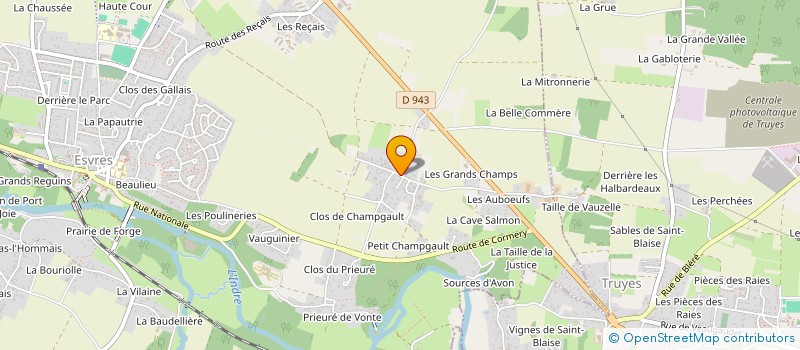 localisation de l'entreprise MONSIEUR LIONEL DI SCALA  ESVRES